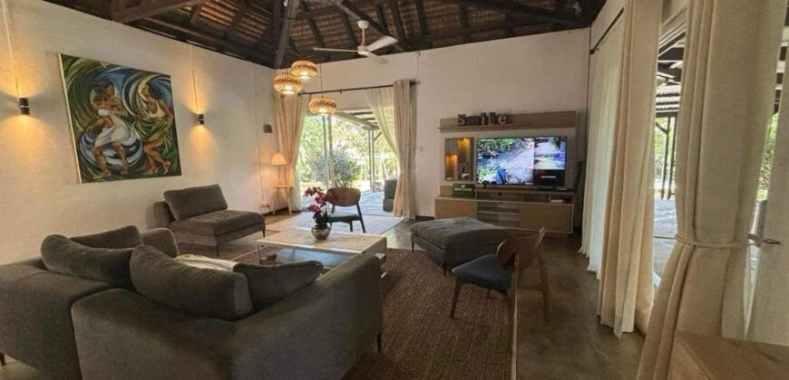 Location d’une magnifique villa familiale avec jardin et piscine à deux pas des plages de Grand Baie.