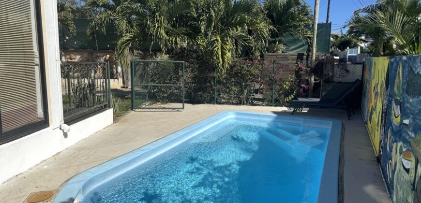 Location d’une agréable villa avec piscine située dans un quartier résidentiel à Flic en Flac