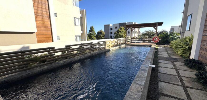 Location d’un magnifique appartement récent dans une résidence sécurisée avec piscine commune et parking sécurisé à Flic en Flac