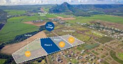 A vendre un terrain de 886m2 situé dans un morcellement résidentiel sécurisé à Flic en Flac