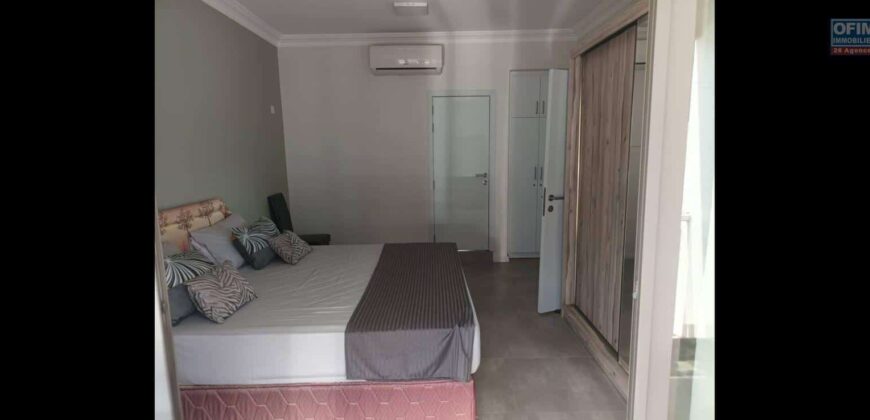 A louer un appartement moderne dans une résidence sécurisée avec piscine à Trou aux Biches