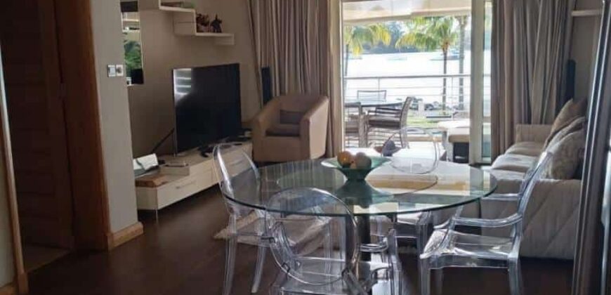Location d’un appartement haut de gamme “pieds dans l’eau” avec vue mer imprenable à Grand Baie