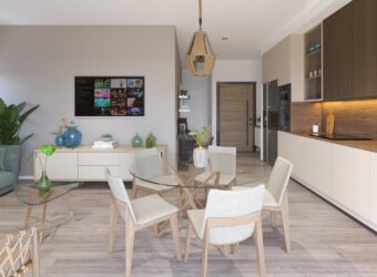 Accessible aux étrangers: A vendre un appartement moderne offrant vue imprenable sur La Tourelle Tamarin