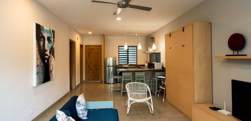 En vente élégant appartement RES accessible aux étrangers dans une résidence sécurisée à deux pas de la plage à Mont Choisy