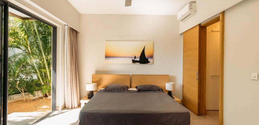 En vente élégant appartement RES accessible aux étrangers dans une résidence sécurisée à deux pas de la plage à Mont Choisy