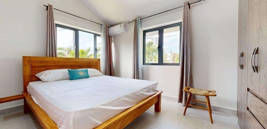 Location d’un superbe appartement avec jardin verdoyant à deux pas de la plage à Pereybère