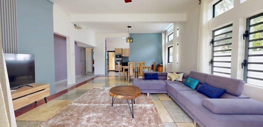 A louer un appartement neuf et meublé au rez de chaussée d’une maison de deux logements dans un cadre paisible à Pereybère