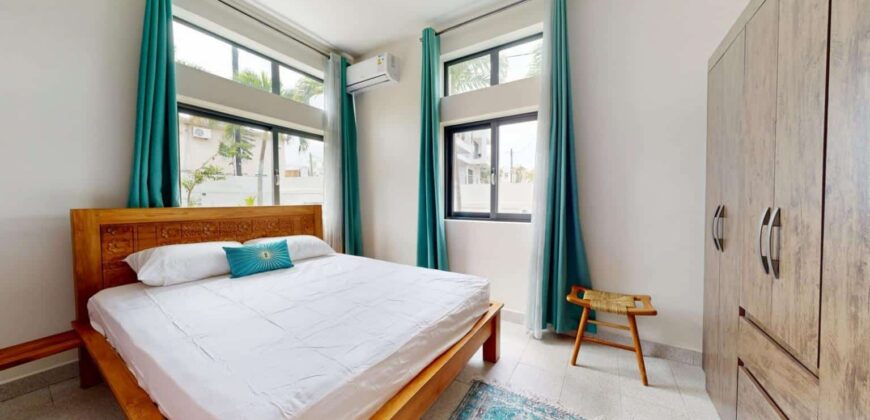 A louer un appartement neuf et meublé au rez de chaussée d’une maison de deux logements dans un cadre paisible à Pereybère