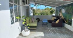 A louer un appartement avec petite terrasse dans un quartier résidentiel à Pointe aux Canonniers