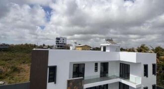 En vente une villa neuve avec piscine et rooftop offrant vue panoramique sur le coin de mire à Grandbaie
