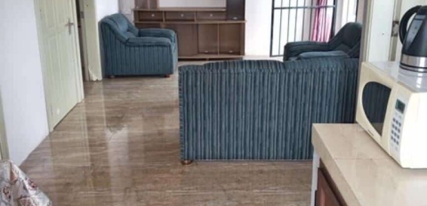 En vente un appartement meublé de 90m2 dans une résidence en plein centre de Grandbaie