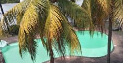 À louer un lumineux appartement dans une résidence avec piscine commune proche plage à Trou aux Biches