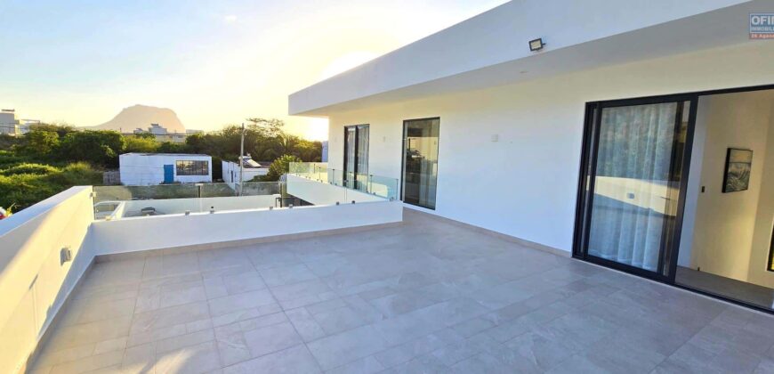 Location d’une magnifique villa contemporaine récente avec piscine dans un cadre paisible à La Gaulette