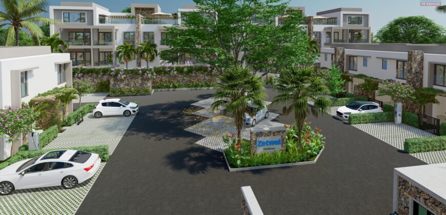 À vendre un appartement de 92 m² proche plage et commerces au centre de Tamarin