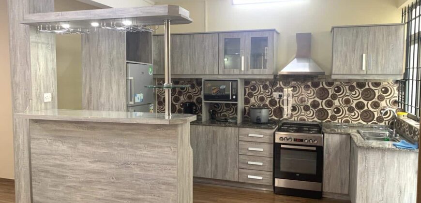 À louer un charmant appartement avec jardin dans un quartier paisible à Flic en Flac.