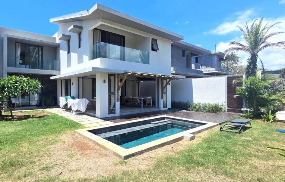 Location d’une magnifique villa contemporaine avec piscine à proximité des commodités de Tamarin