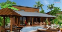 Accessible aux étrangers: À vendre une élégante villa tropicale de 230m2 dans une résidence sécurisée avec piscine à Pereybère
