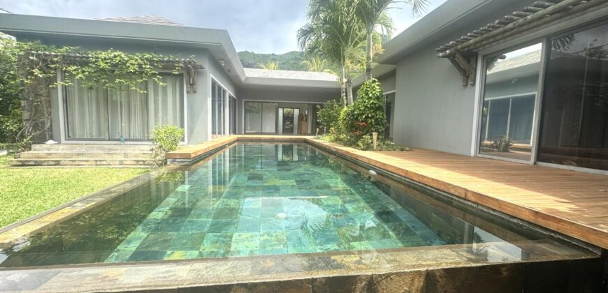 Location moyenne durée – Agréable villa située dans un quartier résidentiel et sécurisé à Tamarin