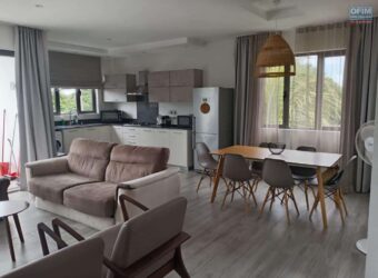 Accessible aux étrangers: À vendre un appartement moderne de 81m2 avec piscine à 5 mins de la plage de Pereybère
