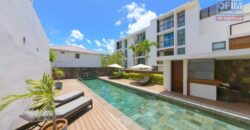 Accessible aux Étrangers: En vente un magnifique appartement meublé avec piscine commune proche de la plage à Mont Choisy
