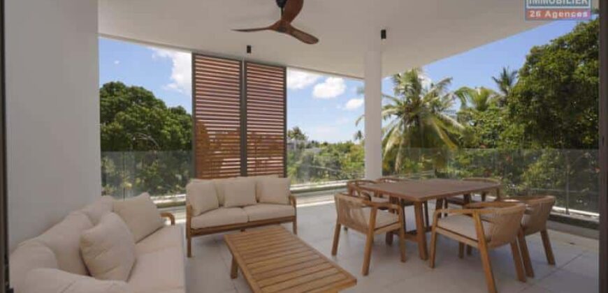 Accessible aux étrangers: En vente un ravissant appartement proche de la plage à Pointe aux Canonniers