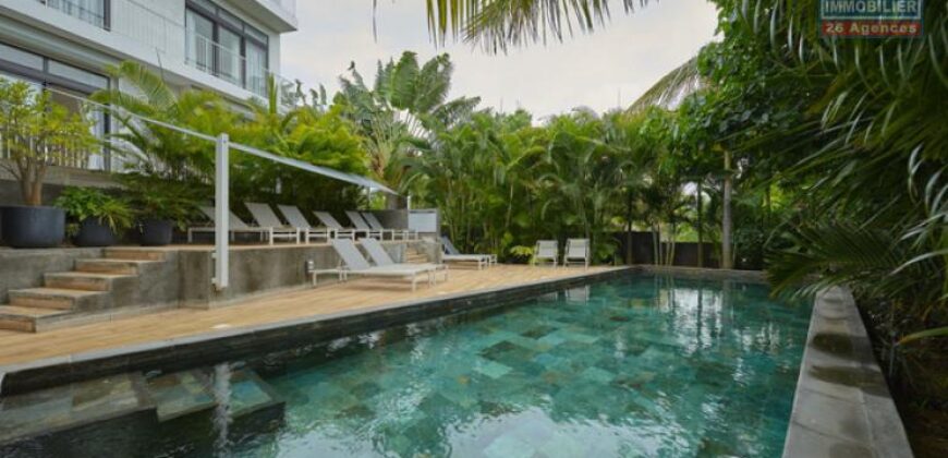 En vente un appartement accessible aux étrangers en rez de jardin à Pointe aux Canonniers
