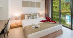 En vente un appartement de standing avec grande piscine commune à Mont Choisy