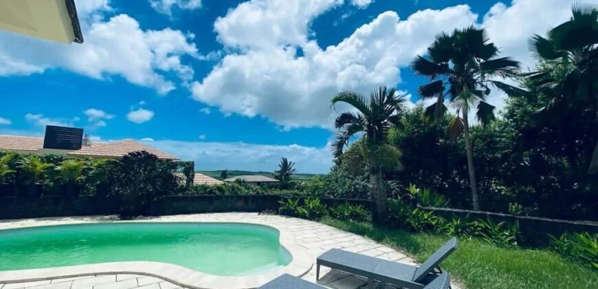 En vente une villa d’exception située dans le prestigieux Domaine Hill Side à Belle Vue Harel