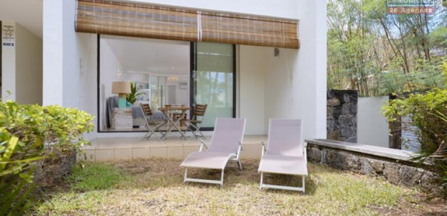 En vente superbe appartement meublé et équipé en rez-de-jardin , accessible aux étrangers à Mont Choisy