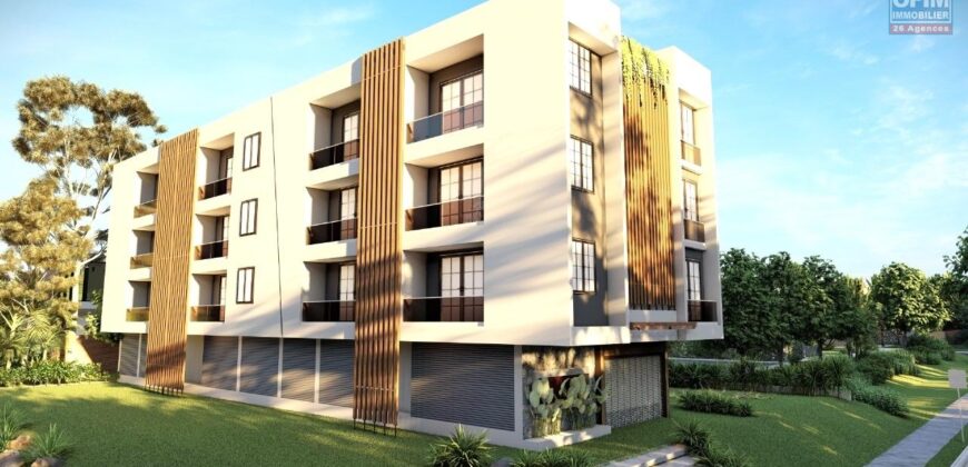 En vente des appartements dans une résidence calme et recherchée, à seulement 400 mètres de la plage de Flic en Flac