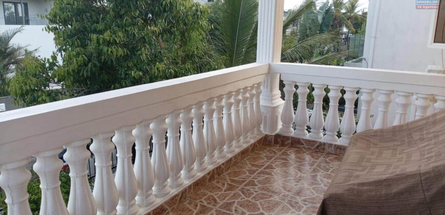 À louer appartement lumineux avec jardin dans un cadre paisible à Cap Malheureux