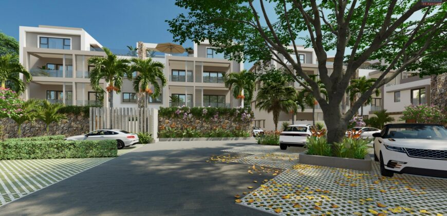 À vendre accessible aux étrangers: penthouse de 150 m² avec vue imprenable sur La Tourelle, situé au cœur de Tamarin Maurice