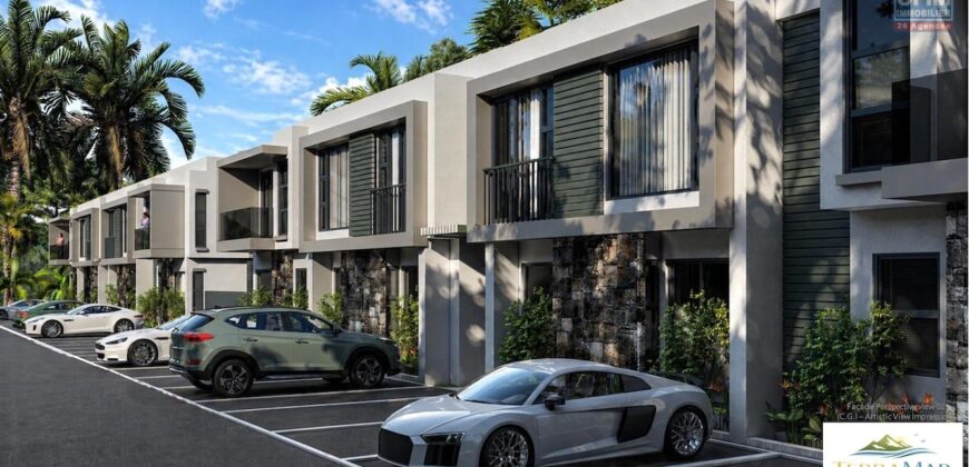 À vendre projet d’appartements avec piscine commune dans le secteur prisé de Flic en Flac Maurice