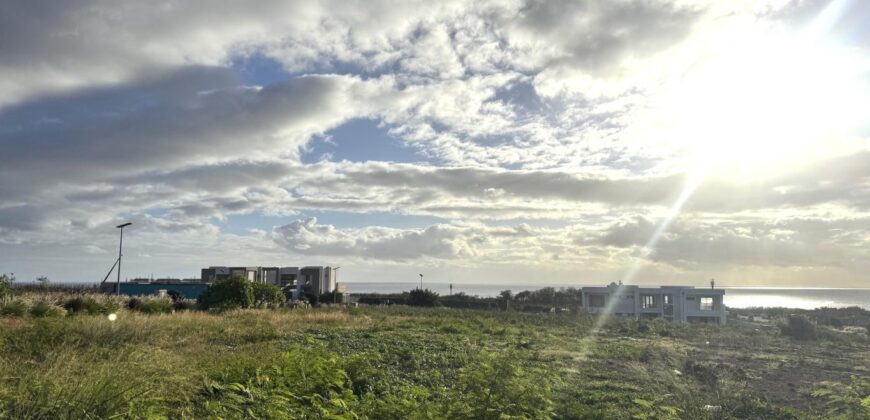 À vendre un terrain résidentiel de 536m2 dans un morcellement sécurisé à Flic en Flac Maurice
