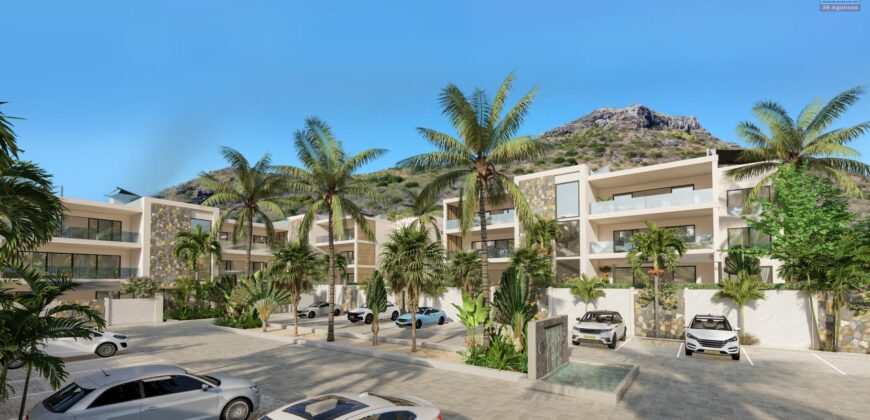 Accessible aux étrangers: Investissez dans un projet d’appartements d’exception avec piscine privée à Tamarin Maurice