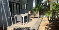 Accessible aux étrangers: En vente appartement duplex meublé avec jardin privatif à 100m de la Plage à Trou aux Biches Maurice