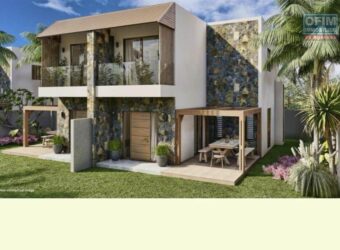 À vendre – Villa en duplex neuve clés en main au cœur d’un quartier résidentiel prisé du nord, à Pereybère, Île Maurice