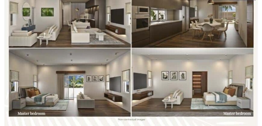 Découvrez un projet rare à Pereybère composé de 5 villas contemporaines au cœur d’un environnement privilégié.