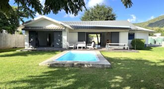 Location d’une villa moderne avec piscine et terrasse à Tamarin Maurice
