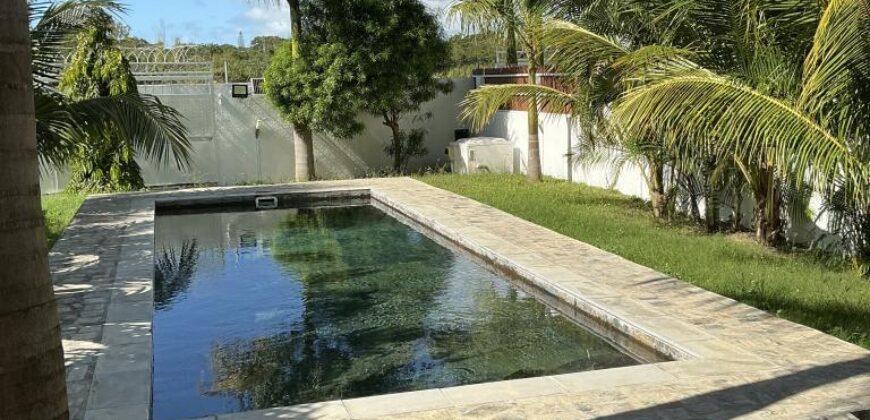 À louer une superbe villa familiale type F6 située proche des plages à Pereybère Maurice