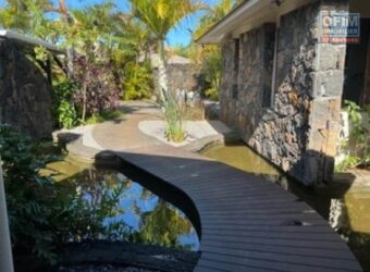 Location d’une villa de standing avec piscine et jardin paysager au Domaine Hill Side Mapou Maurice