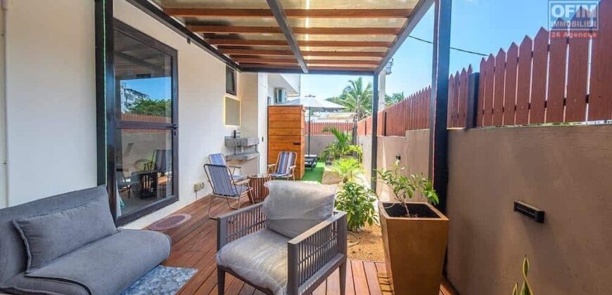Location d’un magnifique appartement neuf avec piscine à deux pas de la plage de Flic en Flac, Maurice