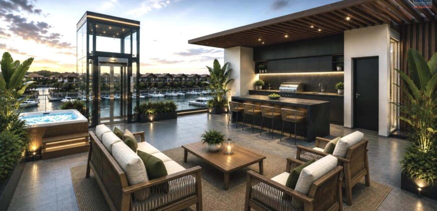 En vente une luxueuse villa de 340 m² avec piscine, rooftop et accès privé à la mer à Rivière Noire Maurice