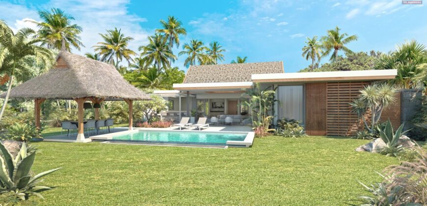 En vente une élégante villa de 348 m² édifiée sur un terrain de 1 216 m² à Pointe d’Esny Le Village Maurice