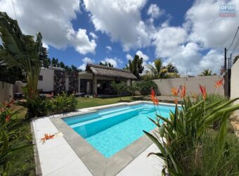 À louer une belle villa neuve au style contemporain située à Grand baie Maurice