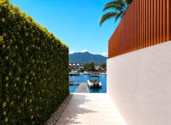 En vente une luxueuse villa de 340 m² avec piscine, rooftop et accès privé à la mer à Rivière Noire Maurice