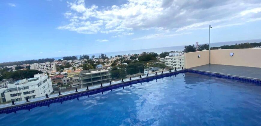 Location d’un charmant appartement dans une résidence sécurisée avec piscine commune à Flic en Flac Maurice