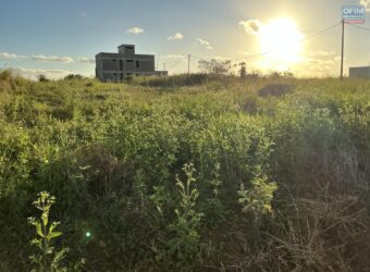 En vente terrain de 53 perches située dans un secteur en plein développement à Mont Mascal Grandbaie Maurice