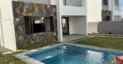 Location d’une villa neuve avec piscine privée ans un quartier résidentiel calme et recherché à Vale Maurice