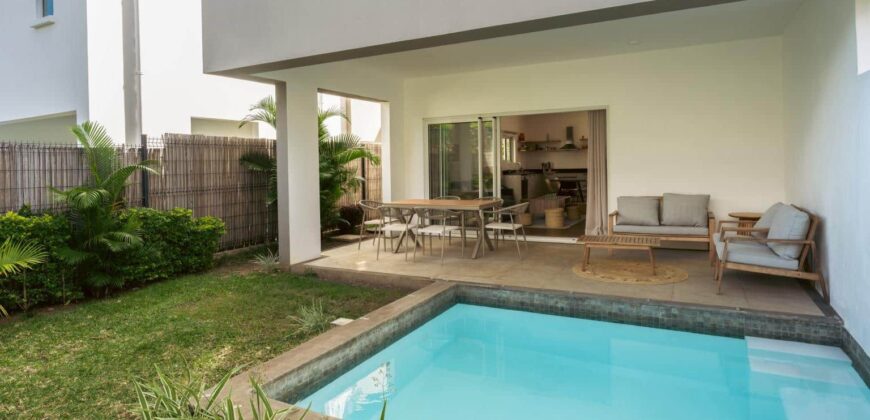 En vente magnifique duplex avec piscine privée dans un cadre résidentiel sécurisé à proximité du Morne- Rivière-Noire Maurice